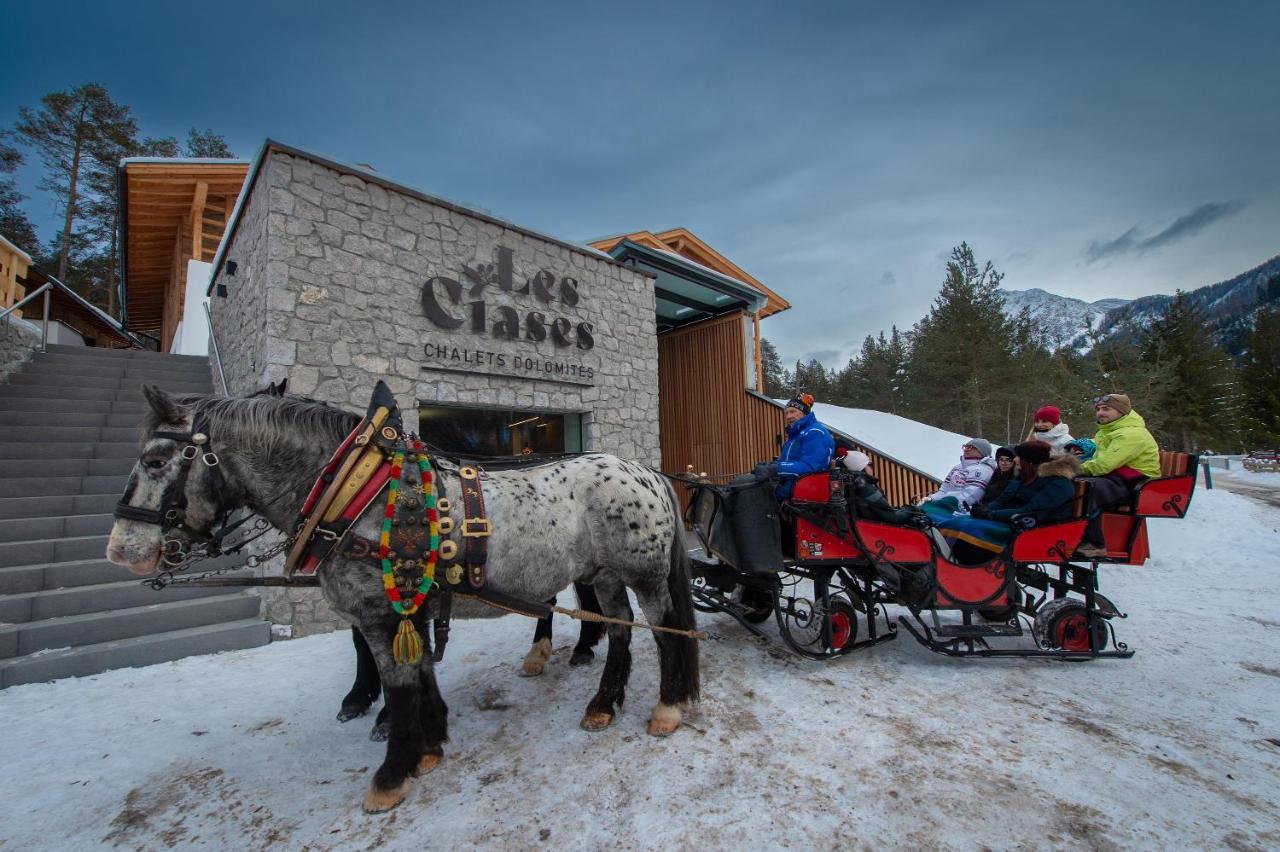 Les Ciases Chalets Dolomites Apt 5 سان فيجيليو دي ماريبْ المظهر الخارجي الصورة