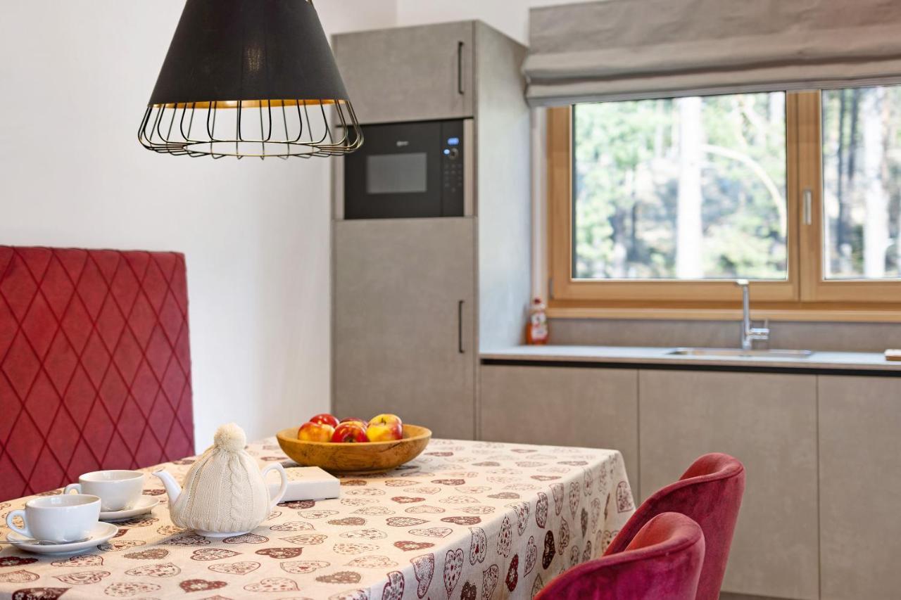 Les Ciases Chalets Dolomites Apt 5 سان فيجيليو دي ماريبْ المظهر الخارجي الصورة